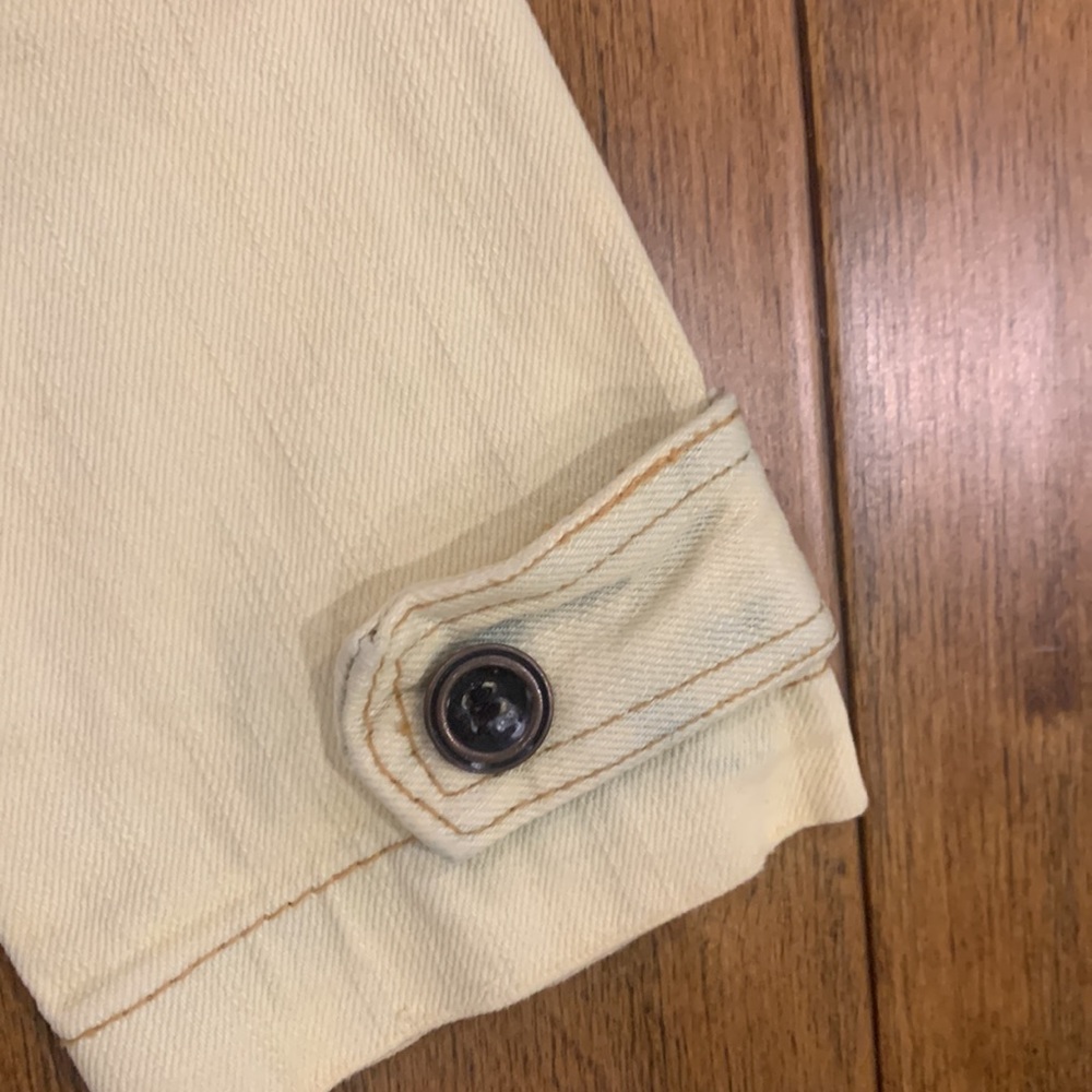 Denim Bleached Jacket Distressed - image 7